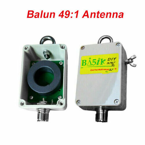 Versión 1:49 - 49:1 Balun para HF, onda corta, cuatro bandas, 5-35MHZ, extremo alimentado, antena de media onda EFHW, jamón de 100W ► Foto 1/3