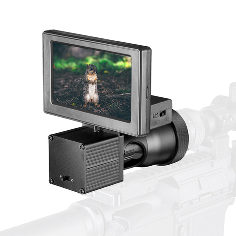 Fire Wolf visión nocturna HD, 1080P, pantalla de 4,3 pulgadas, Siamés, cámaras de vídeo, iluminador infrarrojo, mira telescópica, óptico de caza ► Foto 1/6