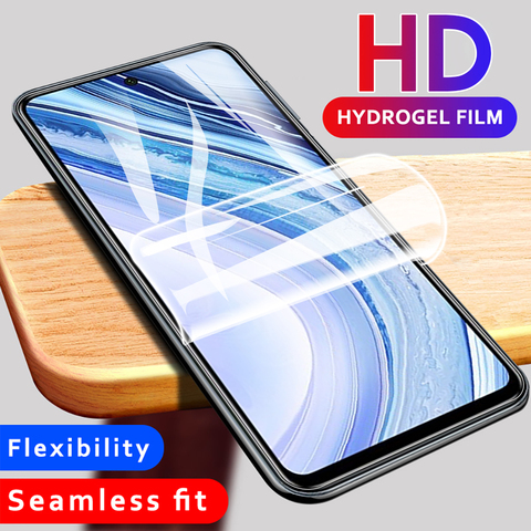 Película de hidrogel para OPPO Realme C11 C2 C2s C3 C3i Narzo 10a X3 SuperZoom, Protector de pantalla, película protectora, sin vidrio templado ► Foto 1/6