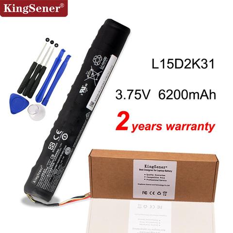 KingSener 3,75 V 6200mAh 23.2WH L15D2K31 Tablet batería para LENOVO YOGA 3-850M Yt3-850F YT3-850 YT3-850M YT3-850L L15C2K31 ► Foto 1/6