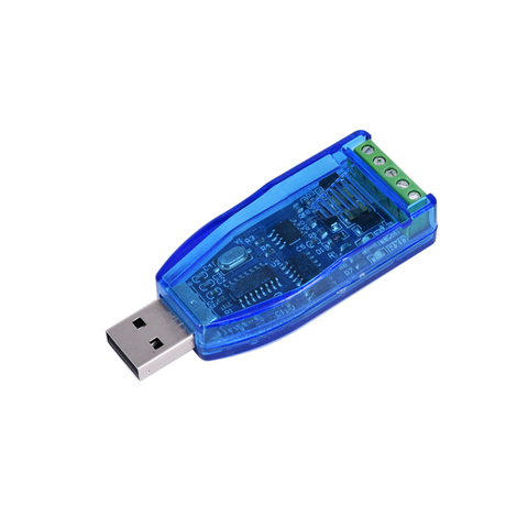 Convertidor Industrial USB A RS485, protección mejorada, convertidor RS485, compatibilidad V2.0, conector estándar RS-485 A, gran oferta ► Foto 1/6