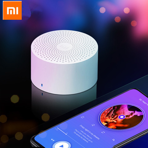 Original Xiaomi Mijia AI versión portátil inalámbrico Bluetooth altavoz de voz inteligente Control manos libres altavoz de graves ► Foto 1/6