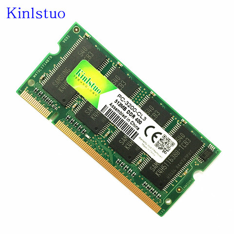 Kinlstuo-Memoria Ram para ordenador portátil, SO-DIMM DDR1 DDR 400 333 MHz/PC-3200 PC-2700 200 pines 512MB 1GB para Sodimm Notebook ► Foto 1/6