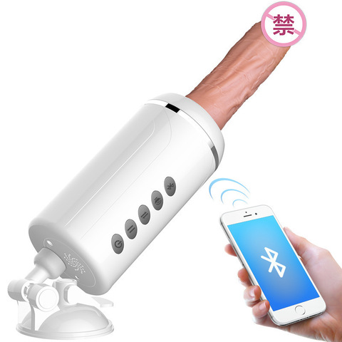 Máquina sexual con Bluetooth para mujeres, consoladores de masturbación femenina, pistola, Juguetes sexuales, accesorios, máquinas de amor automáticas ► Foto 1/6