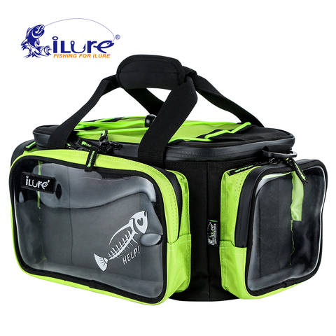 ILure-Bolso multifuncional para deportes de Pesca, mochila impermeable para herramientas de aparejos de Pesca, 40cm x 20cm x 20cm, novedad ► Foto 1/6