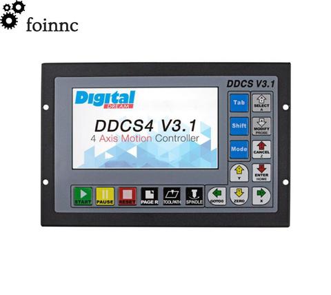 Controlador fuera de línea actualizado DDCSV3.1 3/4 axis 500KHz g-code para fresado de perforación CNC ► Foto 1/6