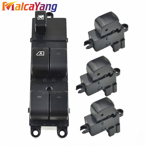 Regulador de Elevalunas eléctrico ayudar interruptor de Control 25411BR00A para Nissan Qashqai J10 JJ10 2007, 2008, 2009, 2010-2015 SUV ► Foto 1/6