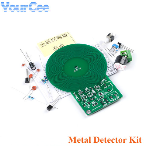 Kit de Detector de metales para manualidades Kit electrónico compatible con DC 3V-5V 60mm placa del Sensor sin contacto, pieza electrónica, Detector de metales ► Foto 1/5