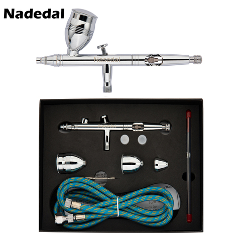 Nasedal-kit de aerógrafo de doble acción, 2cc/5cc/13cc, NT-116AK (0,2/0,3/0,5mm) NT-183 (0,3/0,5/0,8) para pintar coches, aerógrafo ► Foto 1/6