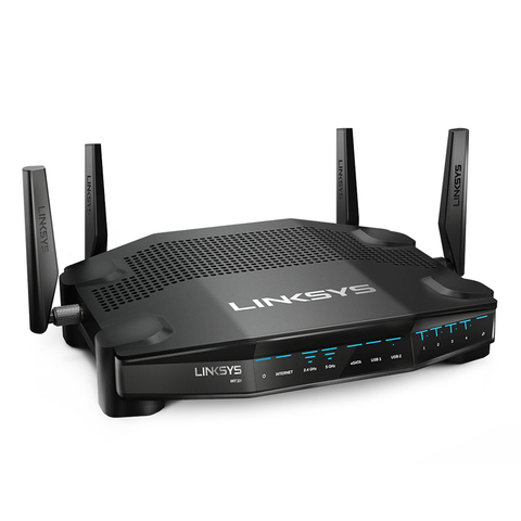 LINKSYS-enrutador WRT 32x AC3200 de doble banda, MU-MIMO, DFS, wifi, inteligente, para videojuegos, con motor de dar PRISMA, CPU de doble núcleo de 1,8 GHz ► Foto 1/6