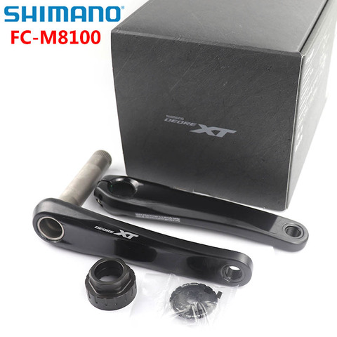 Shimano Deore XT FC M8100 Crank 1x12 Velocidad Manivela para bicicleta de montaña conjunto brazo FC-M8100-1 170mm 175mm ► Foto 1/6