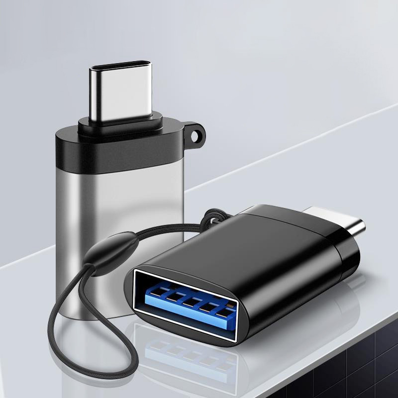 ANMONE-Adaptador USB C OTG rápido, adaptador USB 3,0 a tipo C para MacbookPro, Xiaomi, Huawei, Mini adaptador USB, convertidor de Cable OTG tipo C ► Foto 1/6