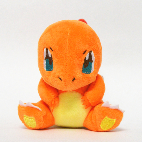 TAKARA TOMY Pokemon 13cm Peluche de Charmander juguetes de peluche película Charmander muñeca de Japón de cumpleaños regalos de Navidad para niños ► Foto 1/6