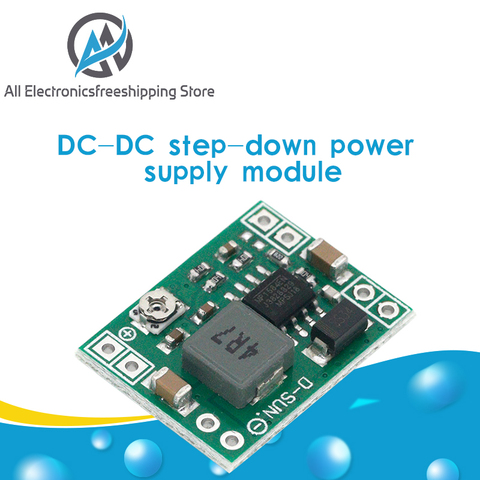 Módulo de fuente de alimentación de reducción de DC-DC, tamaño ultrapequeño, MP1584EN 3A, convertidor Buck ajustable para Arduino, reemplaza LM2596 ► Foto 1/6