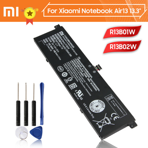 Xiaomi-batería R13B01W R13B02W para teléfono Xiaomi Mi Notebook Air 13, 13,3 