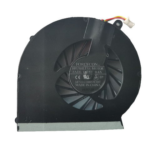 Ventilador de refrigeración de cpu para ordenador portátil, Enfriador de cpu para HP Compaq CQ43 G43 CQ57 G57 430 431 435 436 630 635 ► Foto 1/2