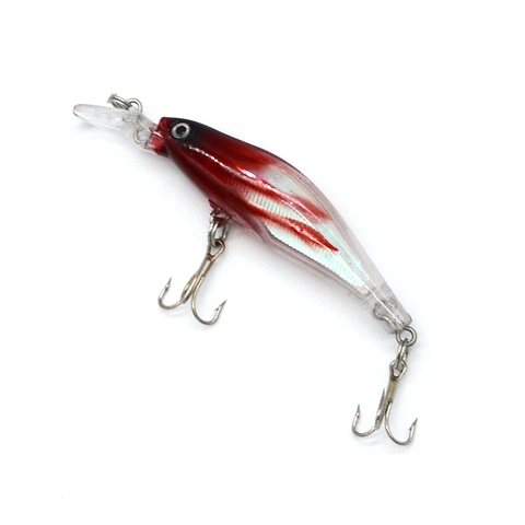 Pececillo con láser fihing, cebo Artificial de pesca, Crankbait, 5 colores, 1 Uds., 8cm, 6,4g ► Foto 1/1