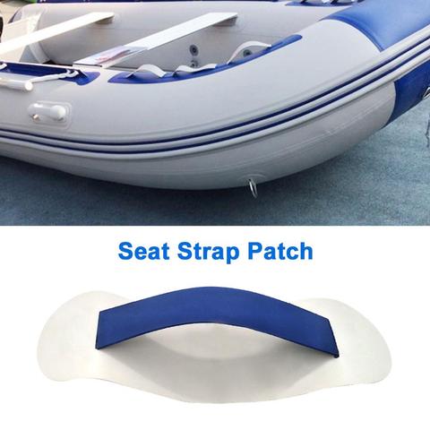 MagiDeal barco inflable de PVC asiento correa/parches luz gris azul para deportes de agua marina Canoa Kayak barco bote yate accesso ► Foto 1/6