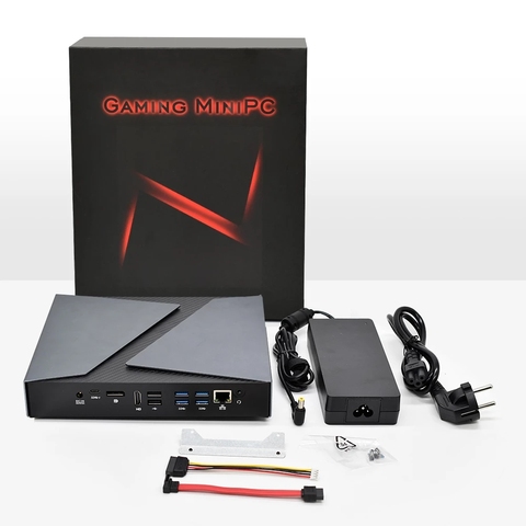 TOPTON Juego Mini PC Core i9-9980HK i9 9880H i7 9750H Nvidia GTX 1650 4GB juego de escritorio 2DDR4 64GB Windows10 4K DP HDMI AC WiFi ► Foto 1/6