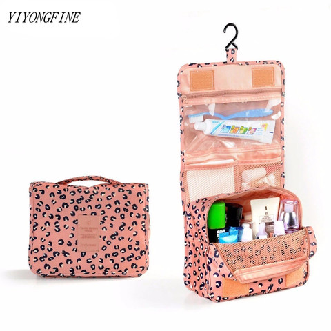 Bolsas de viaje para maquillaje para hombre y mujer, clasificación de lavado de baño, bolso colgante para artículos de tocador, Cubo de embalaje, accesorios de viaje ► Foto 1/6