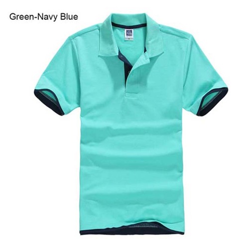 Polo de talla grande XS-3XL para hombre, camiseta de manga corta de algodón de alta calidad, camisetas de marca, camisetas de verano para hombre ► Foto 1/6