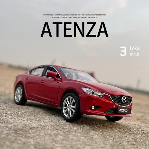 2022 nuevo 1:32 Mazda ATENZA modelo de coche de aleación de coche fundido a presión de juguete modelo de coche con retroceso de los niños juguete coleccionables envío gratis ► Foto 1/5