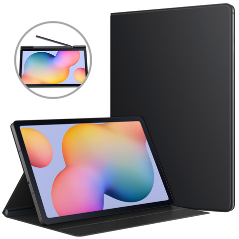 Funda para tableta para Galaxy Tab S6 Lite 2022,Ultra-Slim Smart Folio Shell Cover magnético absorción funda para Galaxy Tab S6 Lite 10,4 ► Foto 1/6