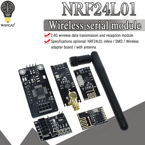 Módulo de transmisión de datos inalámbrico NRF24L01 + 2,4G, 2,4 GHz, NRF24L01, versión mejorada, NRF24L01 + PA + LNA, 1000 metros para Arduino ► Foto 1/6