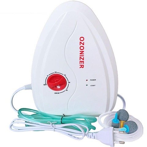 Generador de ozono de 220V, esterilizador, purificador de aire, ozono, agua, frutas, verduras, ionizador de preparación de alimentos ► Foto 1/6