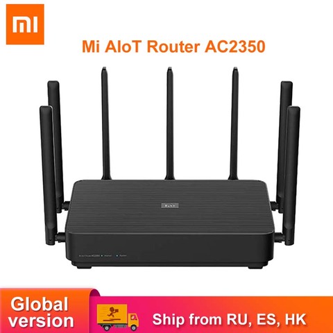 Xiaomi-enrutador inalámbrico Mi AIoT AC2350, WiFi, 7 antenas de alta ganancia, Gigabit, 2183Mbps, 128MB, repetidor Wifi de doble banda ► Foto 1/6