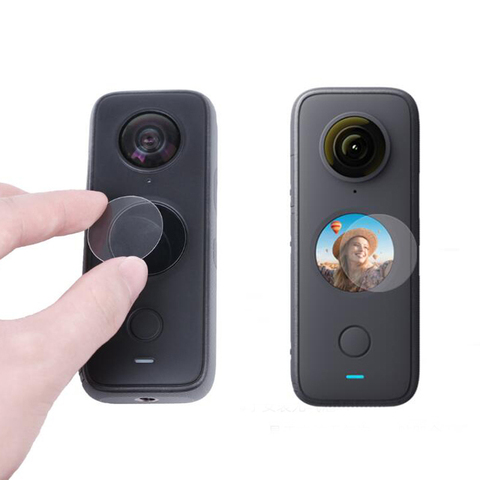 Protector de pantalla de vidrio templado para Insta360 One X2 Sport Insta 360, accesorios de película de Protección de pantalla LCD para cámara de acción ► Foto 1/6