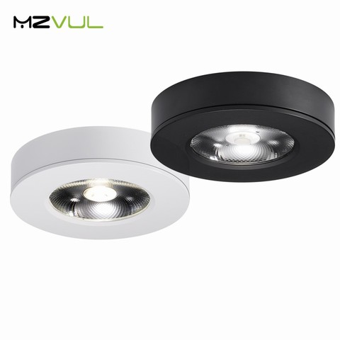 Lámpara de techo LED ultrafina, luz de punto redondo, 10W, 7W, 5W, montada en superficie, CA de 220V, moderna, para iluminación del hogar ► Foto 1/6