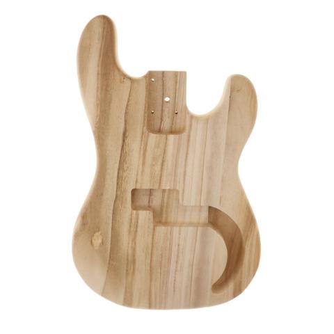 Cuerpo de bajo sin terminar, madera de arce, barril de guitarra en blanco para PB, bajo eléctrico, accesorios de piezas de bricolaje ► Foto 1/6