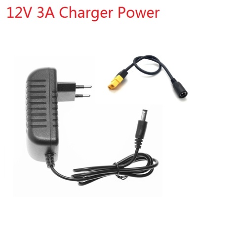 Cargador de batería Lipo de 12V y 3A CA/CC, adaptador de fuente de alimentación XT60, enchufe para ISDT STRIX ► Foto 1/2