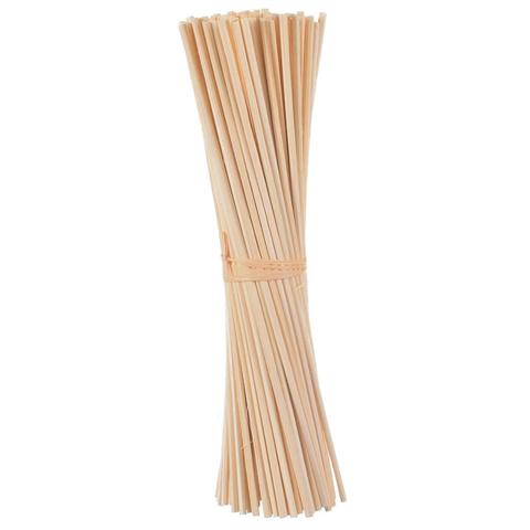 50 uds 24cm * 3mm Aroma naturaleza palitos de ratán varitas para difusor de caña para Fragancia casera ambientador de aire ► Foto 1/5