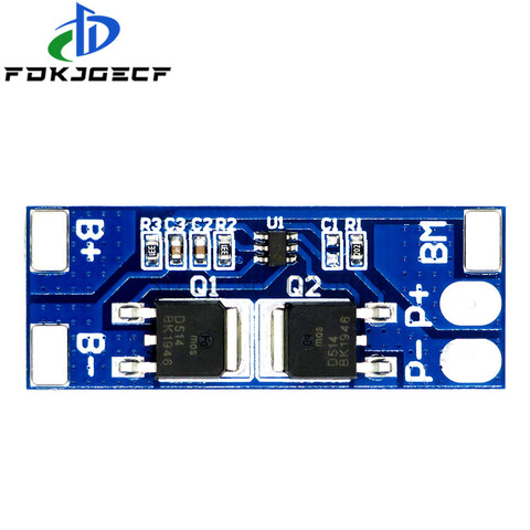 2S 8A Li-ion 7,4 V 8,4 V 18650 Bms Pcm 15A Placa de protección de batería de corriente máxima Bms Pcm para Li-ion Paquete de batería Max 15a ► Foto 1/2