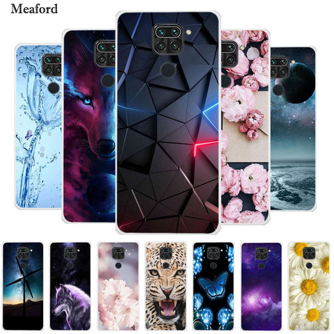 Para Xiaomi Redmi Note 9 funda Red Mi nota 9 parachoques silicona blanda de TPU funda de teléfono para Redmi Note 9 funda de dibujos animados funda Note9 ► Foto 1/6