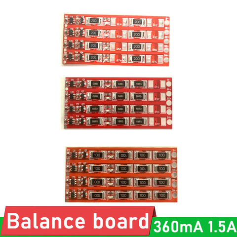 1S 2S 3S 4S 3,2 V LiFePo4 de fosfato de hierro de baterías de litio BMS protección de carga equilibrio limitar junta S 6S 7S 8S 8 3,6 V 500mA 1.5A ► Foto 1/6