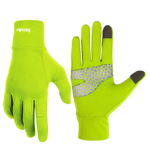 BOODUN-guantes de esquí con pantalla táctil para hombre y mujer, a prueba de viento, para correr, esquiar y Snowboard, mitones deportivos para ciclismo al aire libre, Invierno ► Foto 1/6