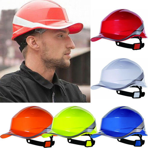 Casco de seguridad para bicicleta, gorro de trabajo ABS, Material aislante con rayas de fósforo, protección aislante para sitio de construcción ► Foto 1/6