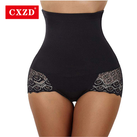 CXZD-moldeador de cuerpo para mujer, ropa interior de cintura alta, Control de barriga, realce de glúteos, faja adelgazante, entrenador de cintura ► Foto 1/6