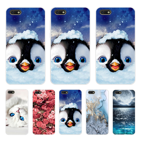 Funda de silicona para Huawei Honor 7A, carcasa trasera suave de 5,45 pulgadas para teléfono Huawei Honor 7 A DUA-L22 ► Foto 1/6