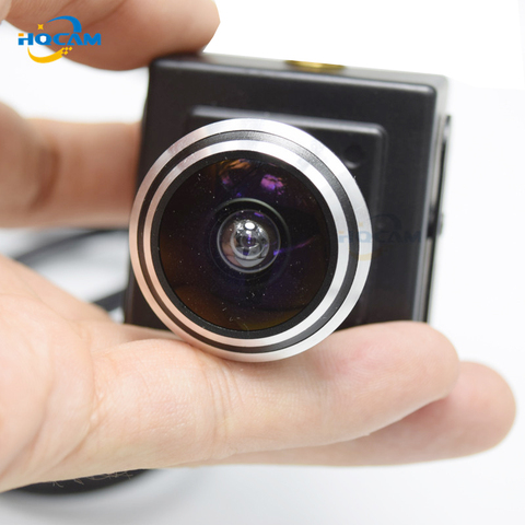 HQCAM-minicámara IP con ranura para tarjeta TF, cámara de seguridad para el hogar, CCTV, Puerta de interior, Ojo de gato, lente gran angular de 1,78mm, camhi ► Foto 1/4