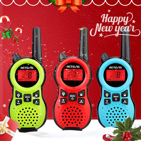 Retevis-walkie-talkie RT638 RT38 para niños, radio con carga USB, linterna de juguete para niños de 3 a 14 años, 2 uds. ► Foto 1/6