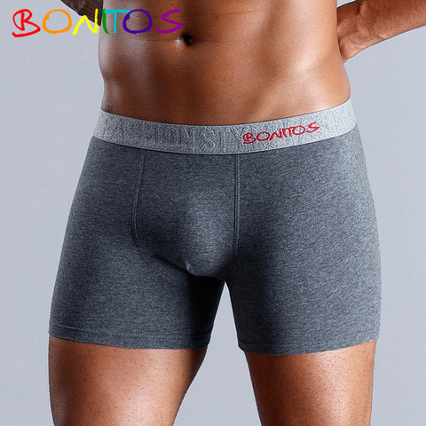 Bóxer con bolsa sexy de algodón para hombre gay, ropa interior masculina cómoda y transpirable, de diferentes tallas y colores ► Foto 1/6