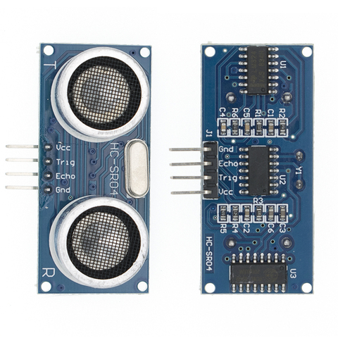 Módulo ultrasónico HC-SR04 Sensor transductor de Medición de distancia, para arduino Detector de onda ultrasónica, módulo de detección de rango ► Foto 1/6