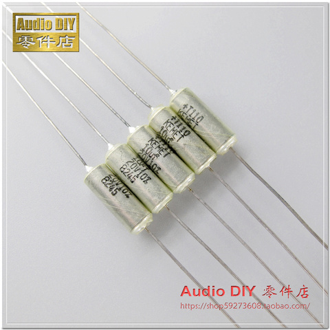 20 piezas nuevo KEMET T110 10uF/20V 10% 4,5x12,5mm 10UF 20V condensador electrolítico de Tántalo sellado en oro Axial 20v10uf T110B106K020AS ► Foto 1/5