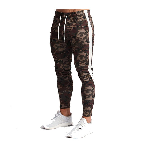 Pantalones de chándal de camuflaje para hombre, pantalón de chándal deportivo, pantalones ajustados informales para entrenamiento ► Foto 1/6