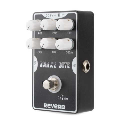 Caline CP-26 Pedal de efecto de reverberación para guitarra con Cable para guitarra, accesorios para guitarra con efecto de Pedal de Bypass verdadero, piezas para guitarra ► Foto 1/6