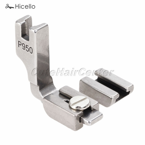 Prensatelas de acero Máquina De Coser Industrial P950 N ° S950 para coser, accesorio de la máquina, arrugas profesionales, retráctil, Hicello ► Foto 1/6